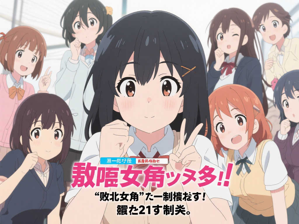 电视动画《败北女角太多了!》确认续订第二季! 电视动画《败北女角太多了!》确认续订第二季!