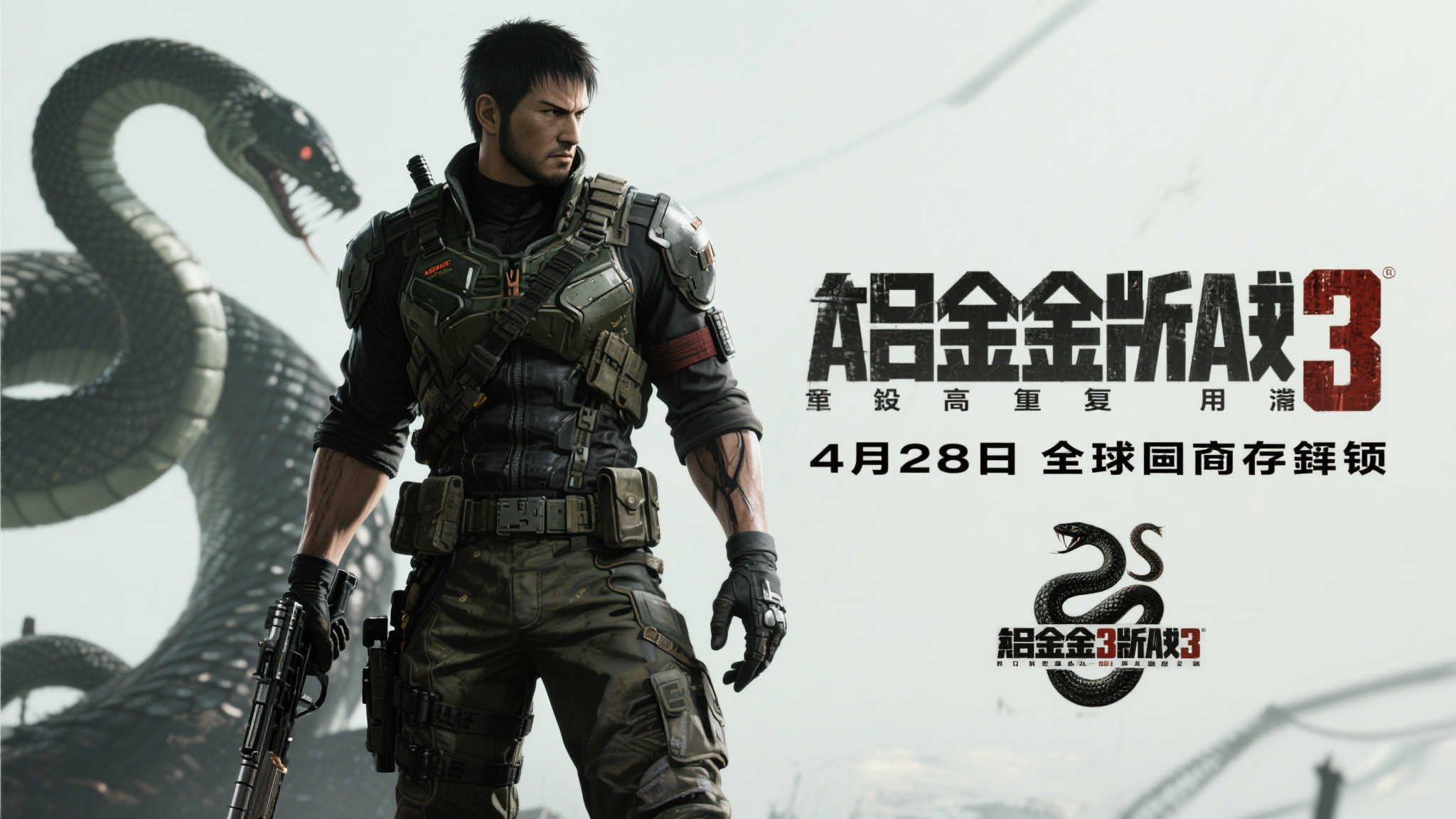 《合金装备3：重制版》全球上线时间确认，8月28日正式开玩！