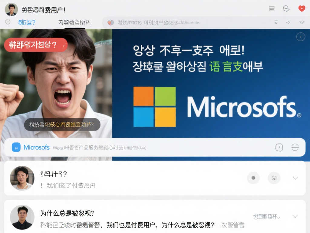 韩国不满爆发!媒体批评微软忽视韩国:始终不支持韩语! 韩国不满爆发!媒体批评微软忽视韩国:始终不支持韩语!