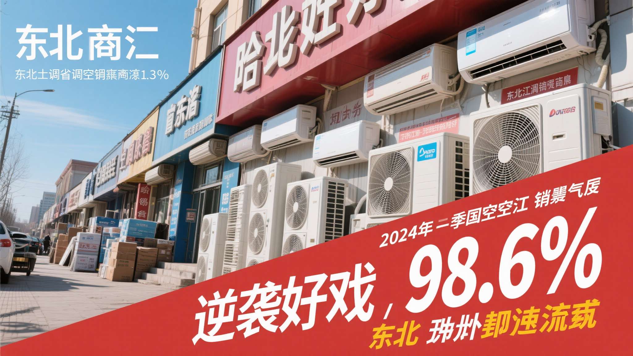 全国空调一季度销量跌13%!但黑龙江却逆势暴涨98.4% 当大多数省份的空调经销商还在为库存发愁时,东北大地却悄悄上演了一场"逆袭好戏"。